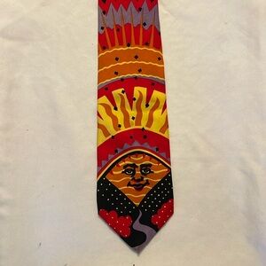 Vintage 1991 Beatles good morning sunshine men’s tie.